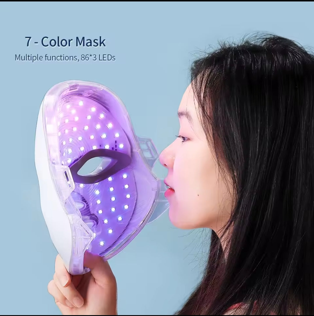 Masque de visage led