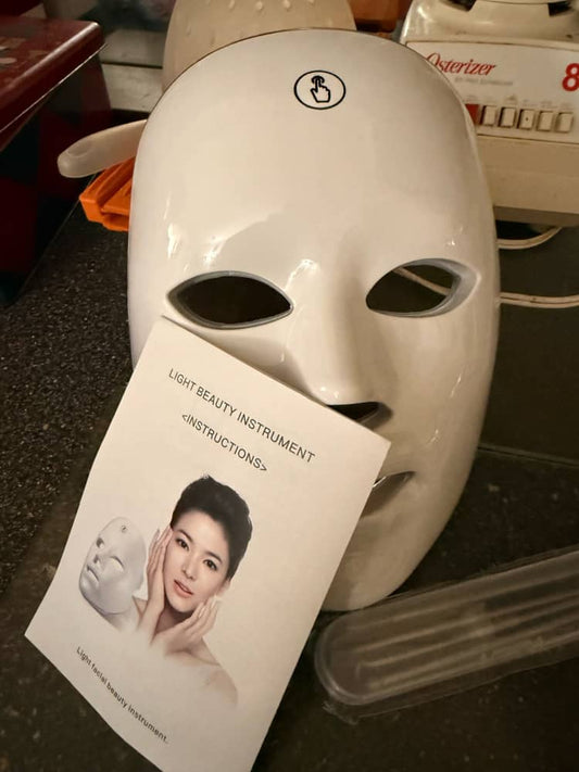 Masque facial led
